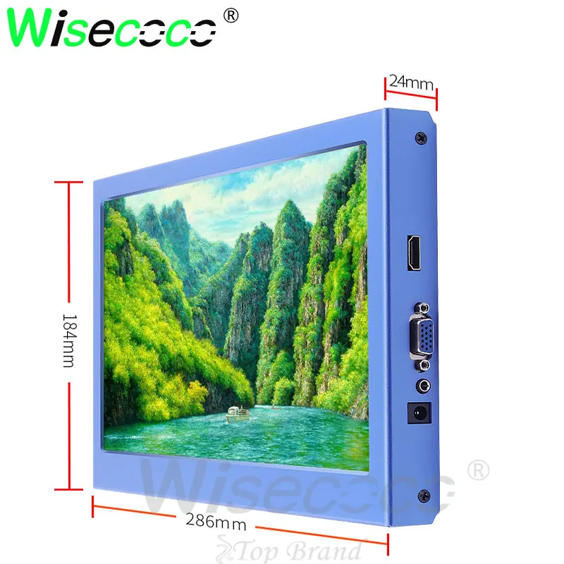 구매 Wisecoco-11.6 인치 1920x1080 VGA 휴대용 모니터, PS3 XBOX PS4 HDMI LCD 비 터치 스크린 PC 노트북용
