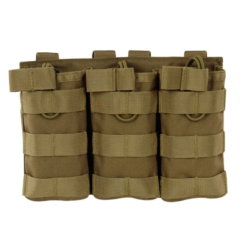 11 тактический MOLLE тройной Открытый Топ подсумок быстро AK AR M4 FAMAS Mag подсумок военный пейнтбольное оборудование
