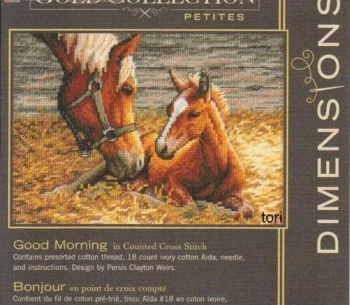 Набор для вышивки крестом Good Morning Horse 70 65119 65119|Упаковка| |