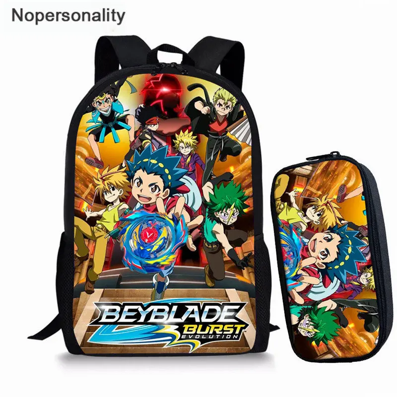 XM1878C-K Nopersonality классный Детский комплект школьных сумок аниме Beyblade Burst Evolution школьные сумки рюкзак для девочек мальчиков ортопедические школьные сумки - Цвет: XM1878C-K
