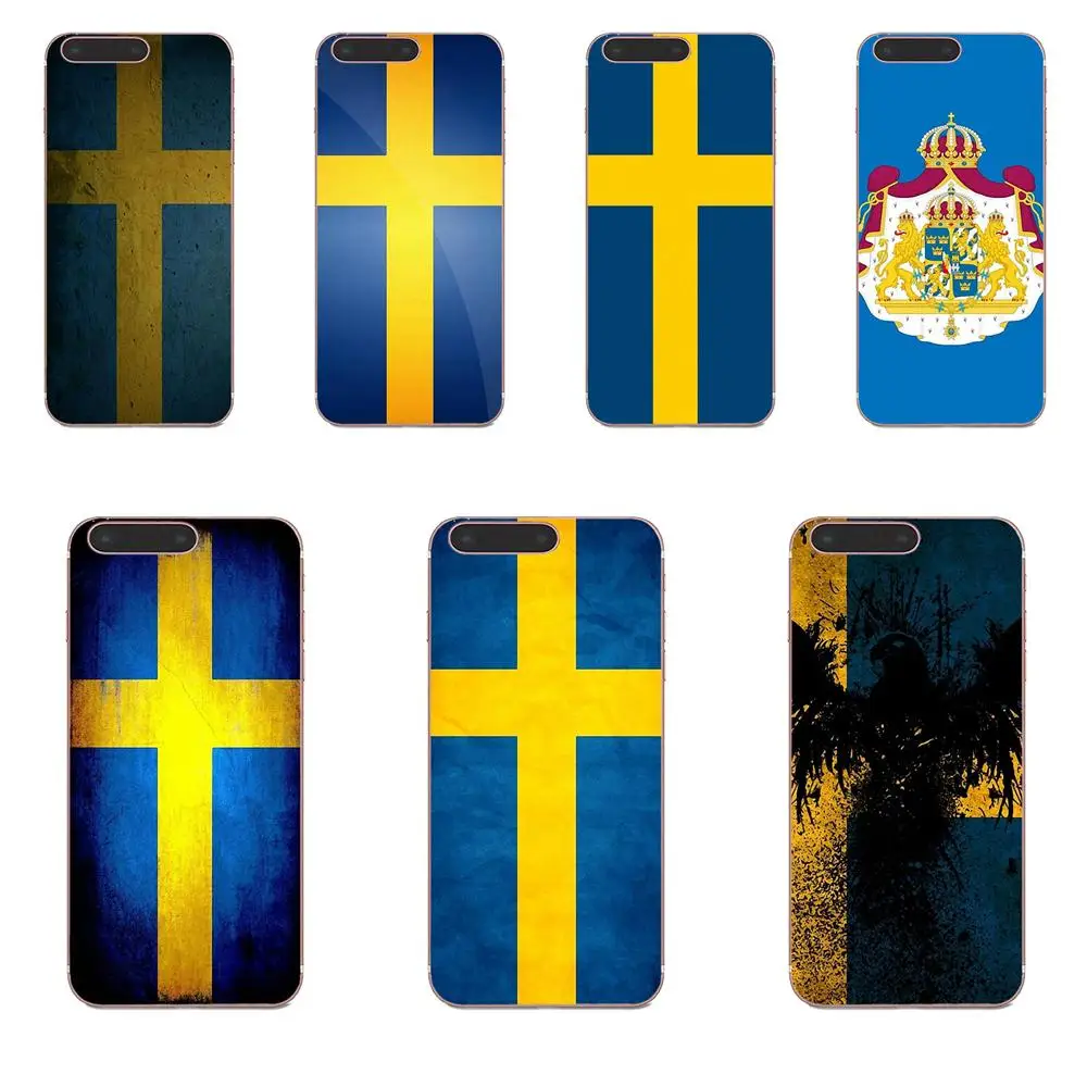 Шведский национальный флаг эмблема мягкое Новое поступление для Sony Xperia Z Z1 Z2 Z3 Z4 Z5