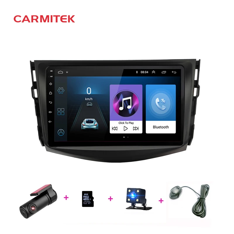 Автомобильный мультимедийный плеер Android 8,0 2 din автомобильный dvd gps навигатор для Toyota RAV4 Rav 4 2007-2011 Автомобильный Радио стерео