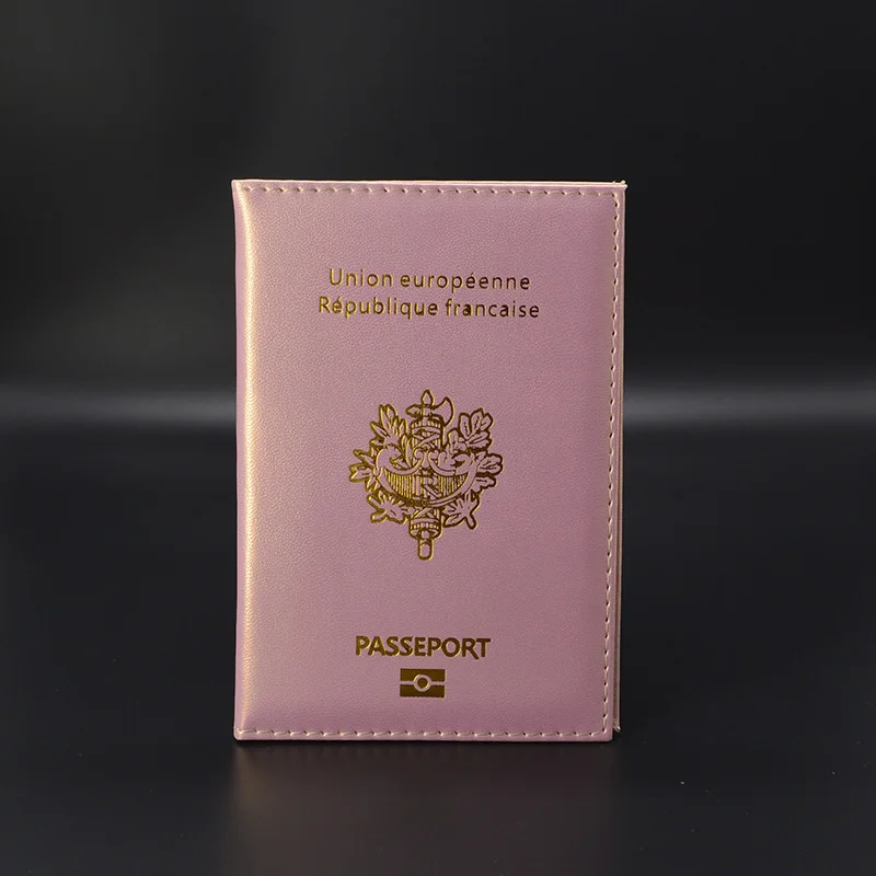 Бренд франция держатель паспорта милый розовый Passeport Обложка для женщин девочек