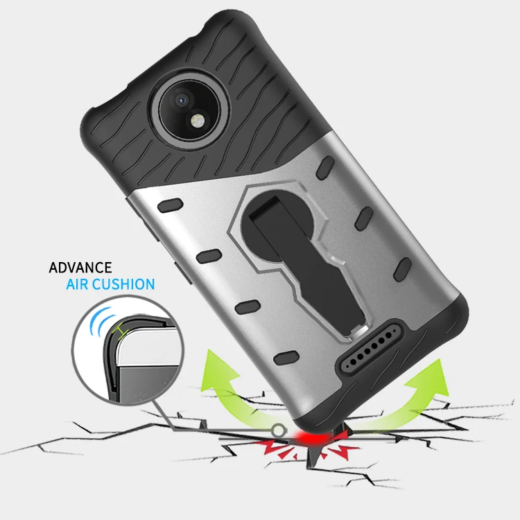 CHCHOOH СПС Motorola MOTO C Роскошные Гибридный Slim Armor Снайпер телефона чехол для Moto плюс