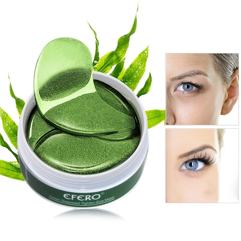 

Green Seaweed Eye Patch Collagen Gel Eye Mask Eyes SPA Sheet Masks Remover Dark Circles Ageless For The Eyes Care