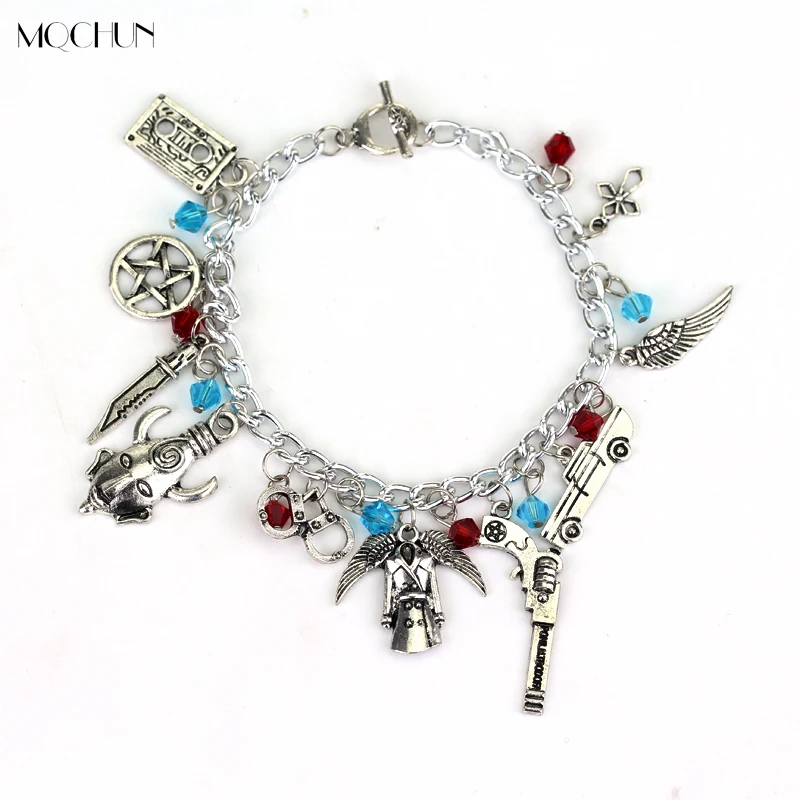 

Super Natural Inspired Bracelets Deluxe Fandom Crystal Beads Bracelet Jewellery Gift