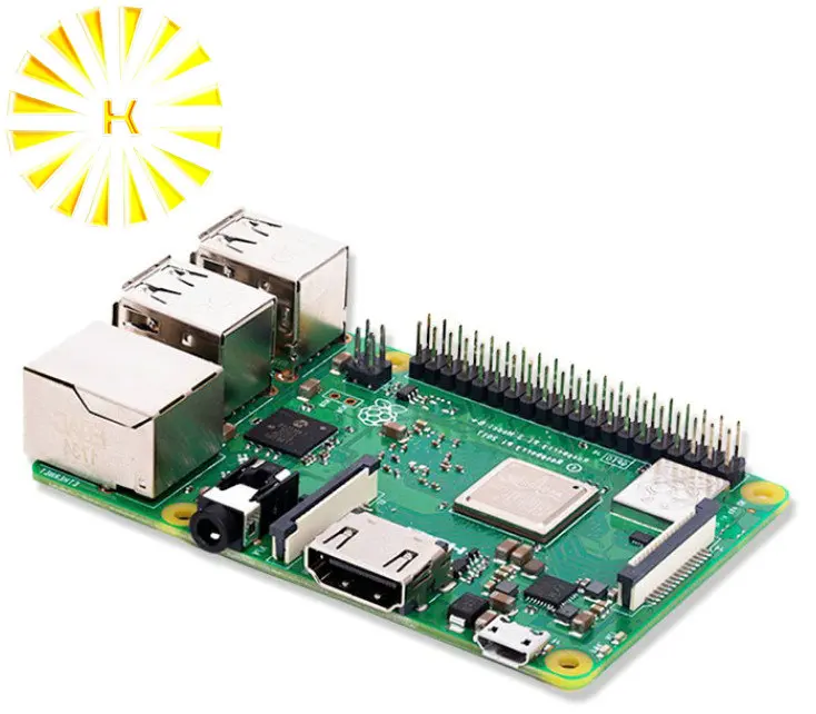 В наличии 2018 Новинка оригинальная фотовспышка на плате 2 4G & Raspberry Pi 3 Model B WIFI Cpu Plus 1 4