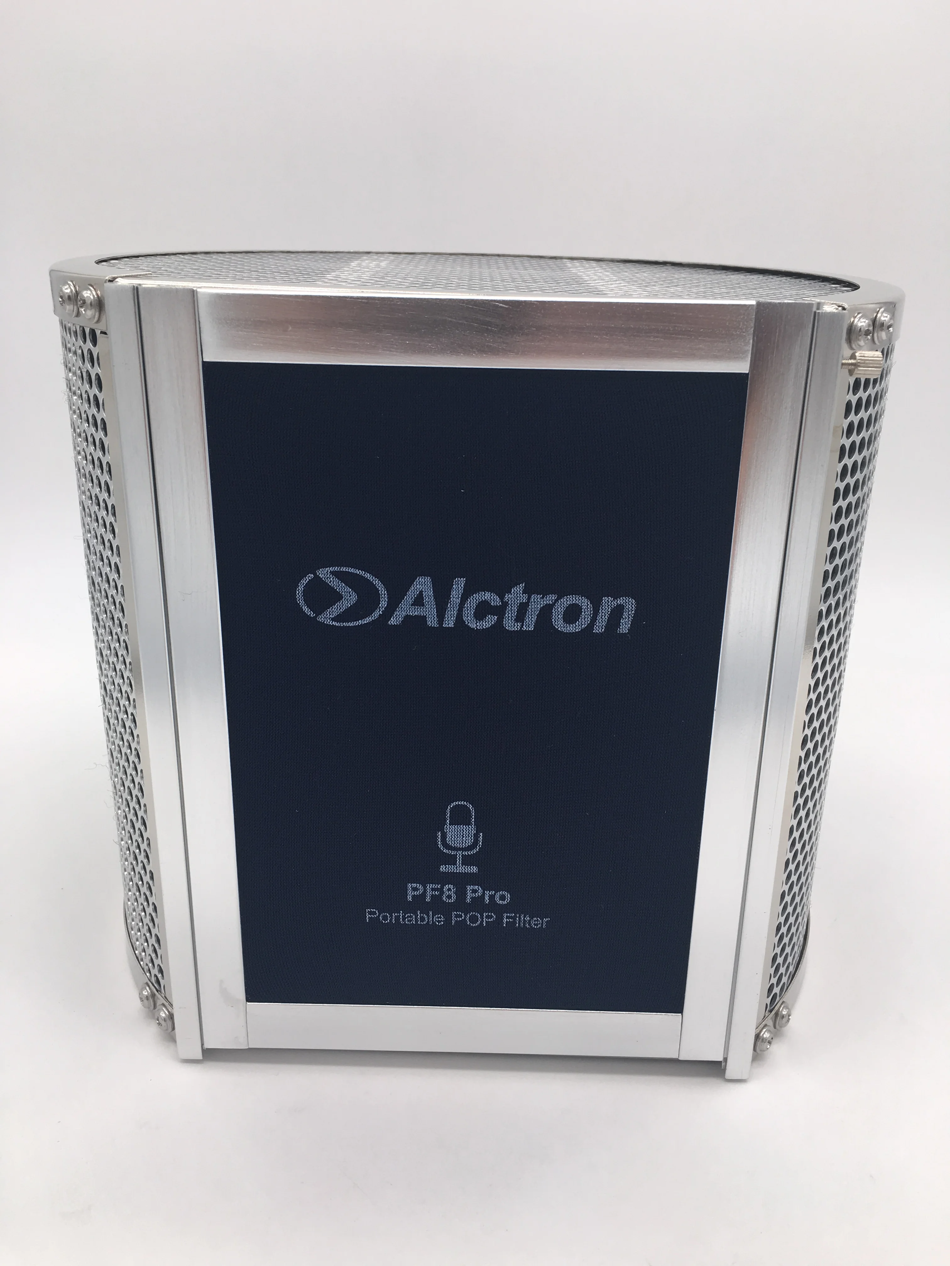 Alctron PF8 PRO pop фильтр Портативный Студийный акустический микрофон экран шумоподавление пена алюминиевая сетка Экран Ветра, снижение шума ветра