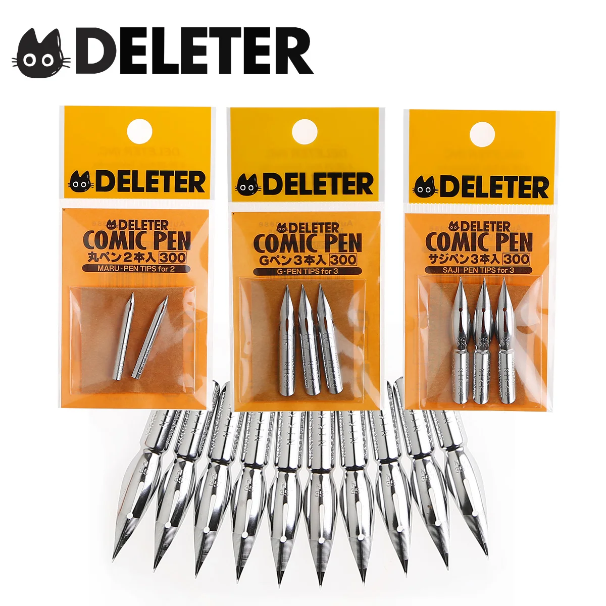 10 шт. Топ Япония делитель Zebra серия комикс D Tib Dip Pen Nib набор|Стержни для ручек| |