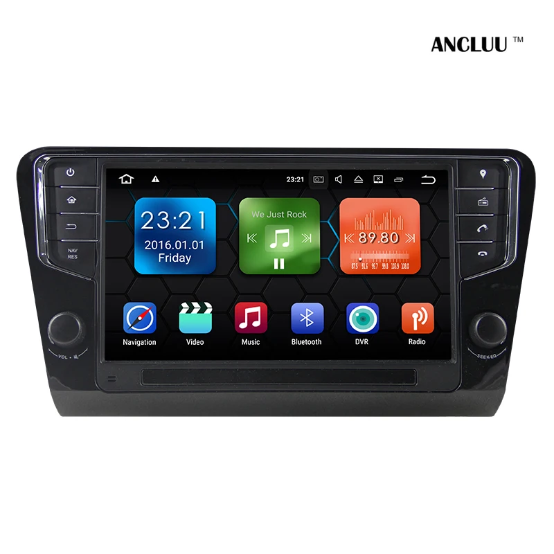 Автомобильный dvd-плеер Ancluu Android 9 0 дюймов для Skoda Octavia 2014 2015 2016 2017 автомагнитола
