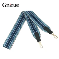 105cm long bands handle colorful striped bag straps diy bag accessories parts replacement shoulder belts handbag strap