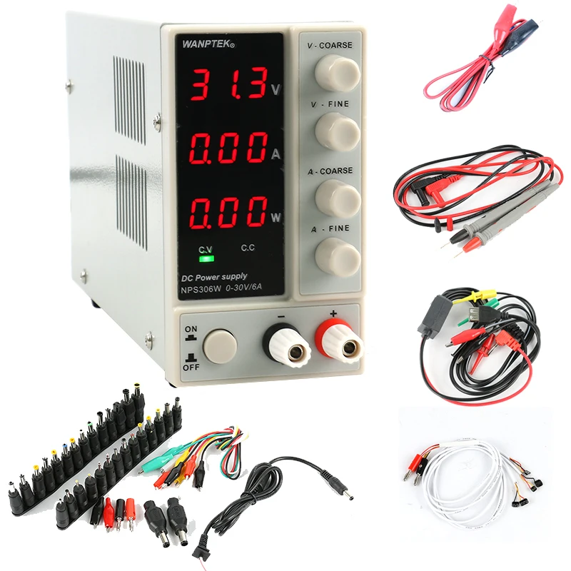 NPS3010W NPS306W Регулируемый цифровой источник питания постоянного тока 30В 10А 5А с