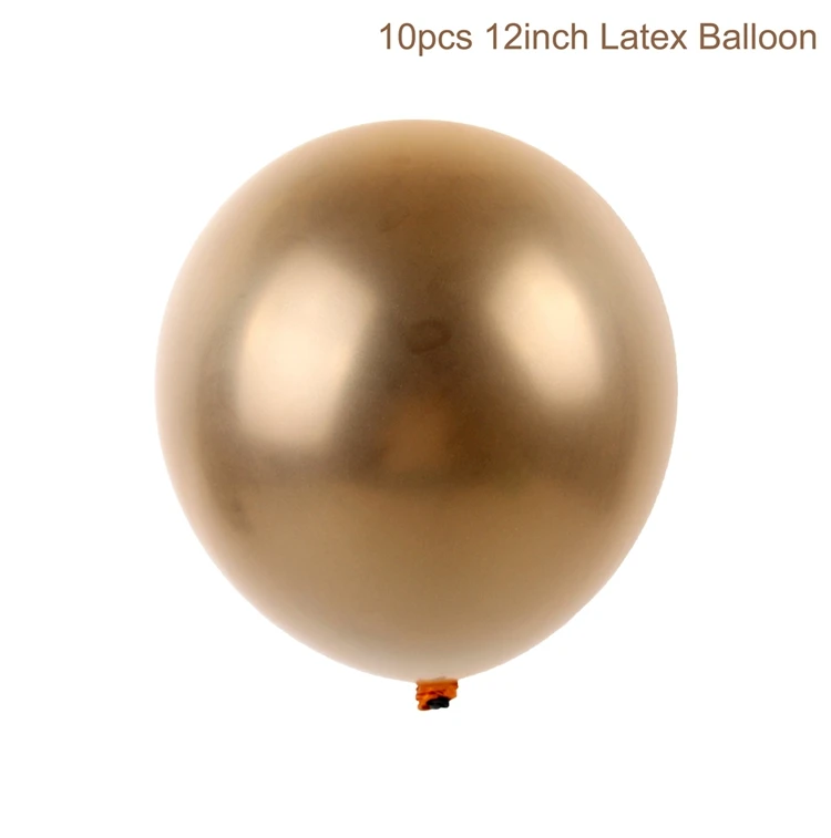 Вечерние шары из латекса ballonen на день рождения воздушные шары, свадебные шары Ballonnen Verjaardag декор для вечеринки в честь Дня Рождения, детские шаре баллоны - Цвет: Gold