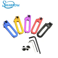 archery arrow rests aluminum alloy magnetic metal arrow rest fit for recurve bow outdoor practicing hunting shooting accessories