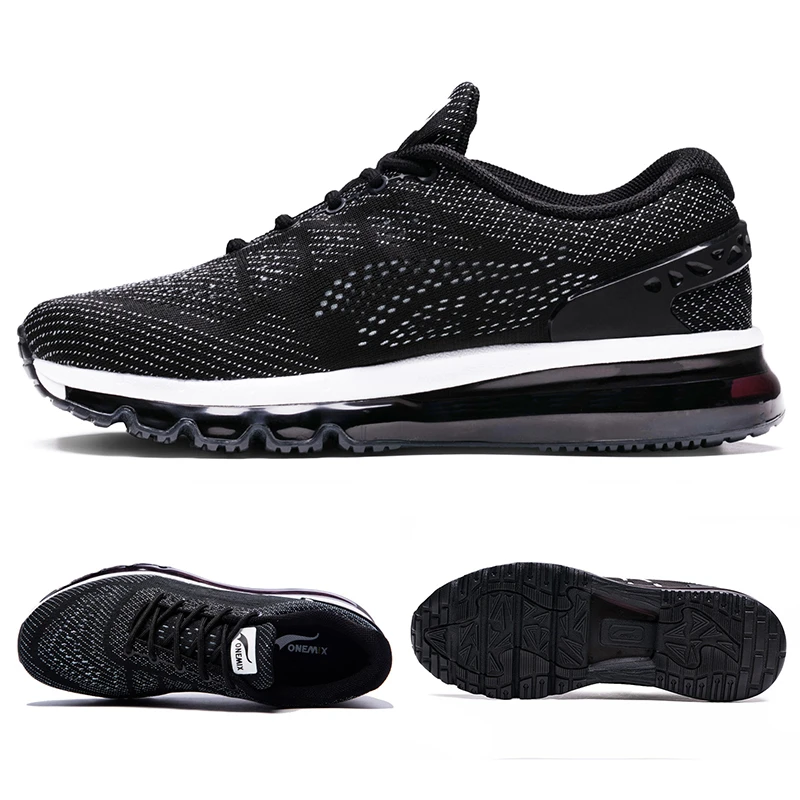 ONEMIX Running Shoes Mesh Sneakers Outdoor Jogging Air Cushion shoes 95 Casual Running Shoes Men Gym Training Trail Sports