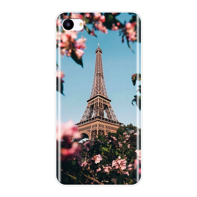 Чехол на заднюю панель с изображением Эйфелевой башни love Paris для Meizu 15 Lite 16 Plus 16th 16x