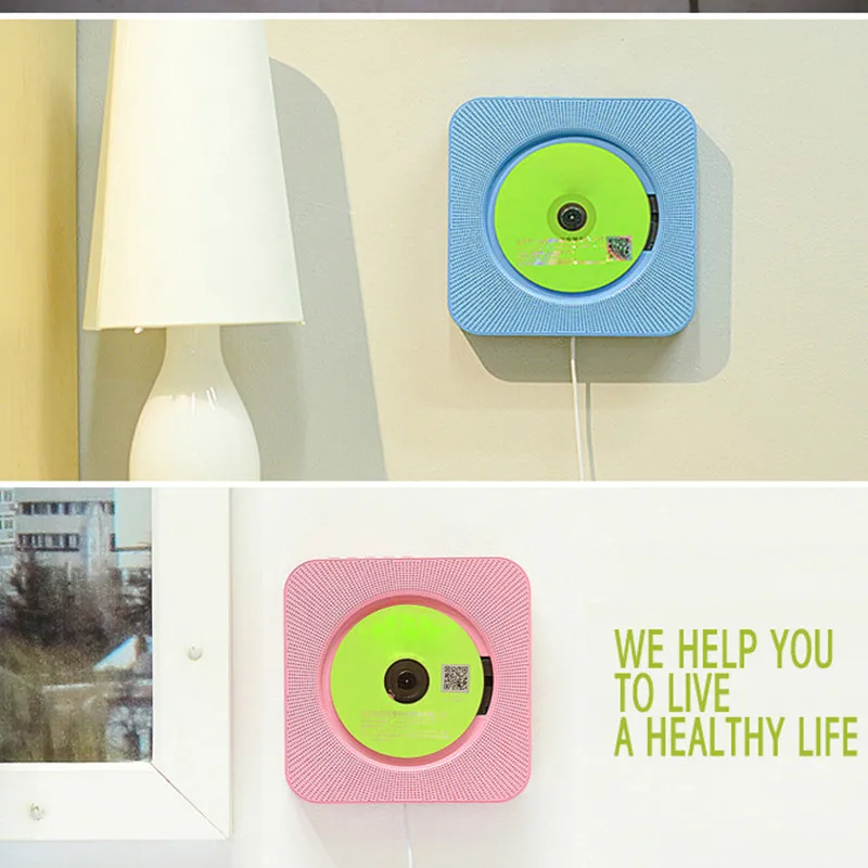 DOITOP CD плеер Bluetooth настенный пульт дистанционного управления HiFi Динамик USB привод