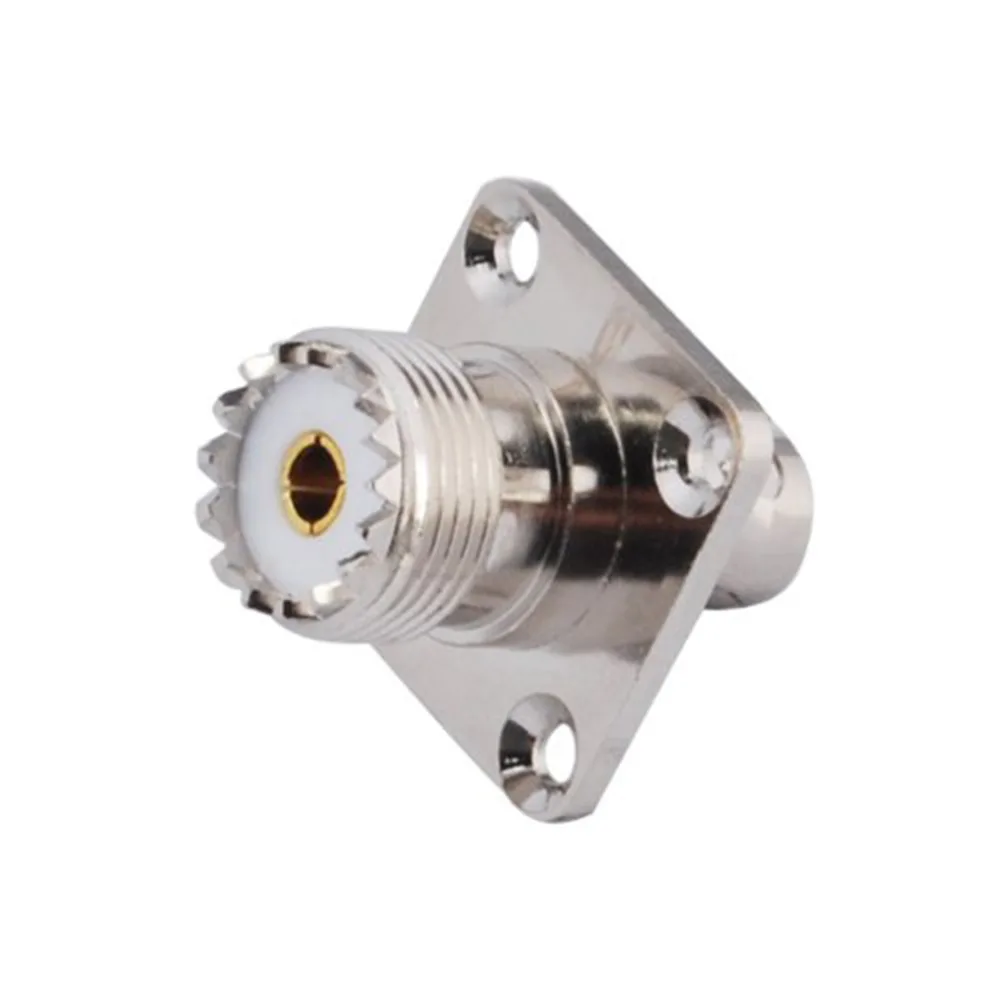 BNC гнездо с женской корзиной в UHF Панель Крепление SO239 Женский Фланец RF адаптер|uhf