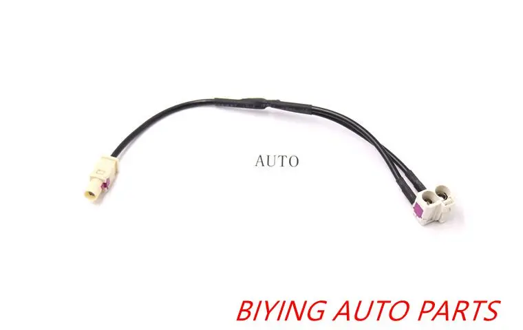 FAKRA антенна автомобильное радио VW RCD510 RNS510 адаптер Радио 2 в 1/2 до 1 MFD|antenna adapter|antenna