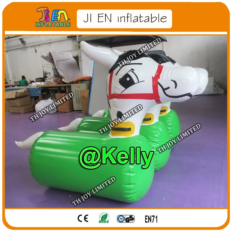 Бесплатная доставка дверей 3 шт. в партии надувная лошадка пони на заказ надувные
