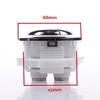 abs plastic toilet dual push buttonround dual push button toilet flushsuitable for water tank cover hole 46 55mmj17387