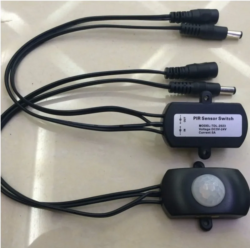 Инфракрасный мини датчик движения Aotomatic 5 24 в пост. Тока TDL 2023|detector switch|detector