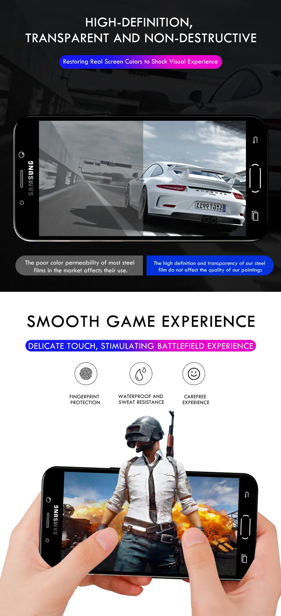 4 шт закаленное Стекло для samsung Galaxy A7 A3 A5 A7 A8 Экран протектор для samsung A6 A7 плюс A8 защитный Стекло