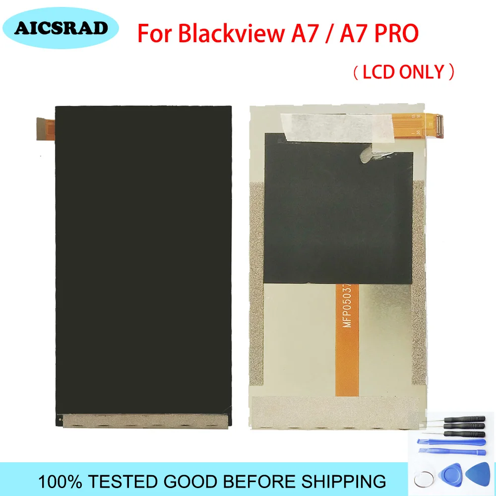 Только lcd none touch TP Для BlackView A7 /A7 Pro ЖК-экран запасная часть для A 7 запасные