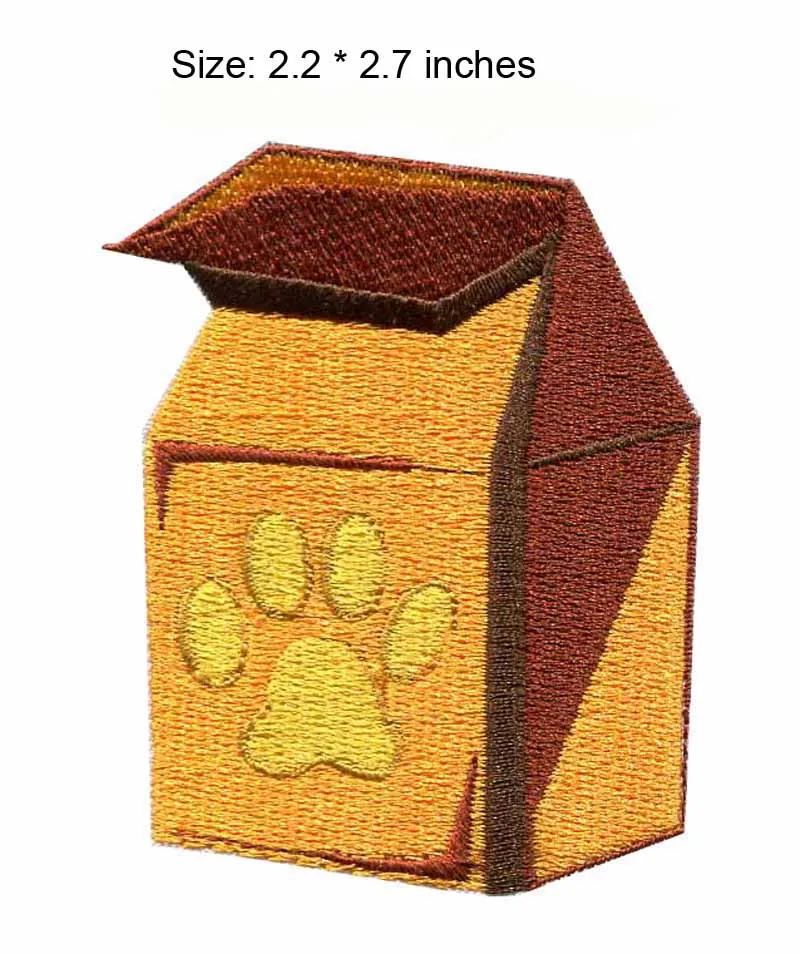 Лапа коробка 2 &quotШирокая вышивка патч для милых/Хвост/кружева ткань лапы|embroidery