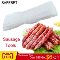 sausage packaging tools 1pc sausage shell casings for sausage hot dog casing salami cooking inedible casings kitchen tools