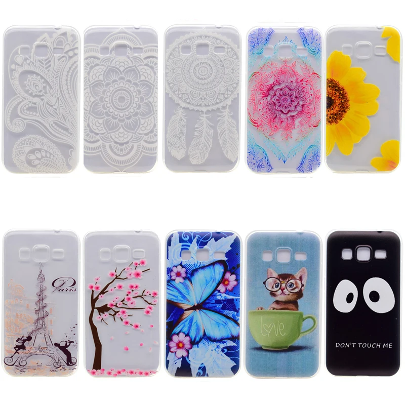 Милый Кот Чехол для Coque samsung j3 2016 ультра тонкий прозрачный мультфильм Мягкие