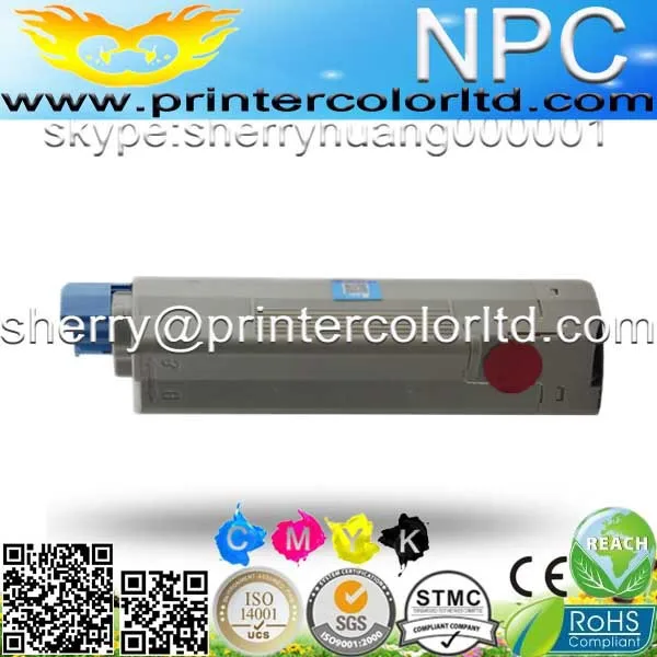 Тонер для Okidata C610DN Oki data 610 DTN данных C dtnn новый тонер картридж КАРТРИДЖ низкая