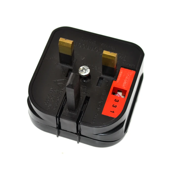 Бесплатная доставка 2ps EU to UK адаптер BS5733 13A адаптер|eu uk|eu uk adapteruk adapter |