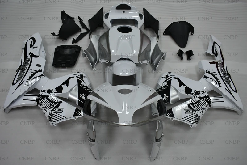 CBR 600 RR 05 Пластиковые обтекатели для Honda CBR600RR 2005 2006 белый черный обтекатель CBR600