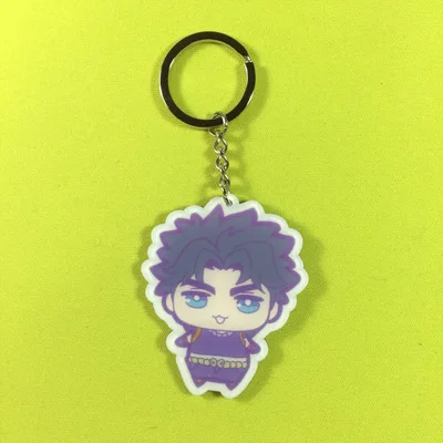 Япония оригинальные JoJos Необычные Приключения брелок Аниме JoJo акриловые подвески - Цвет: 8