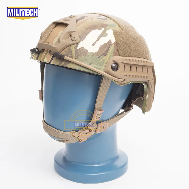 MILITECH Быстрый Мультикам FA стиль супер ABS страйкбол тактический шлем Ops Основной стиль High Cut тренировочный шлем баллистический Стиль шлем