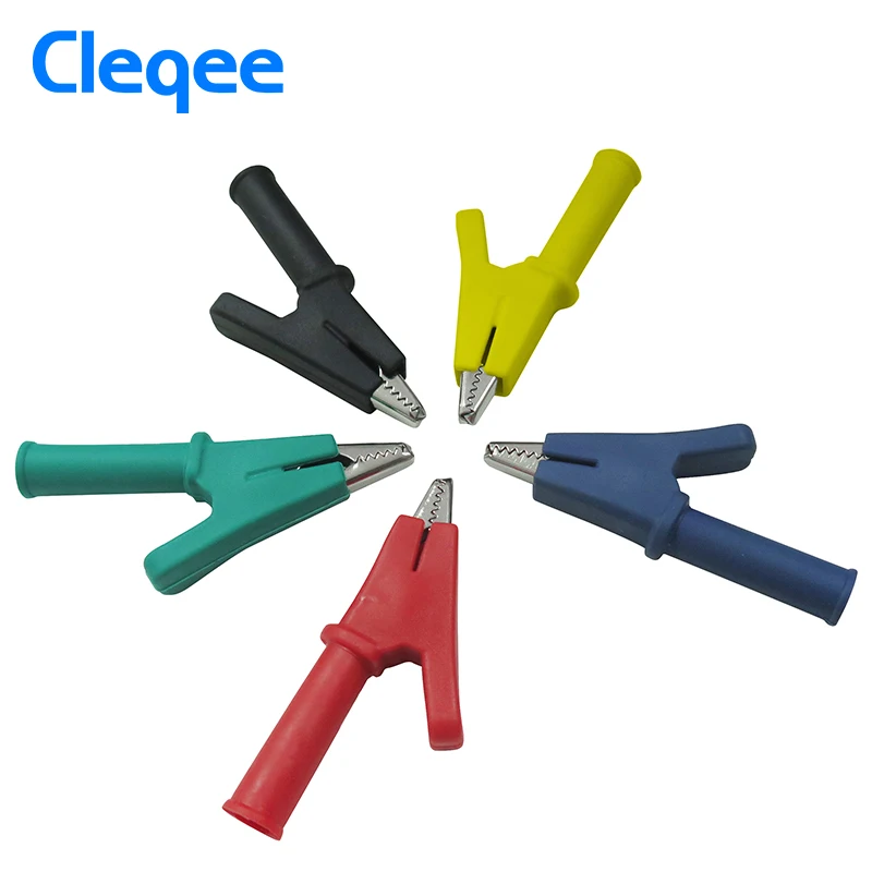 10 шт. тест-папки Cleqee P2002 для 4 мм вилок типа банан 5 цветов 380 В 20 А | Инструменты