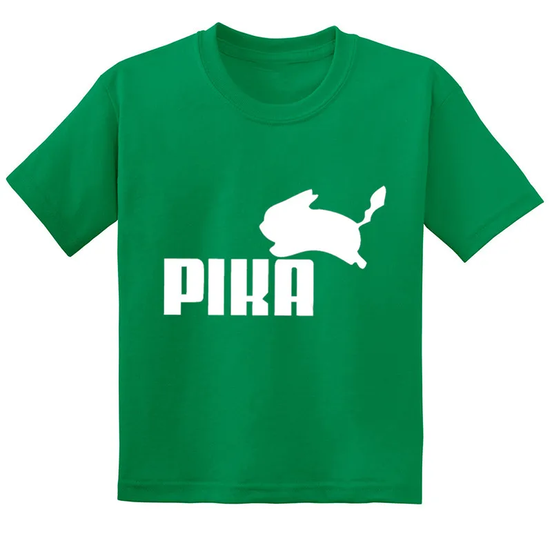 Детская летняя хлопковая одежда для малышей с изображением Пикачу Лидер продаж