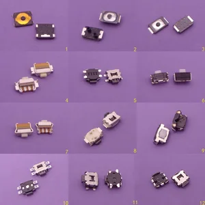 12model 60pcslot power button of the volume button switch shrapnel the key parts for mobile phone switch free global shipping