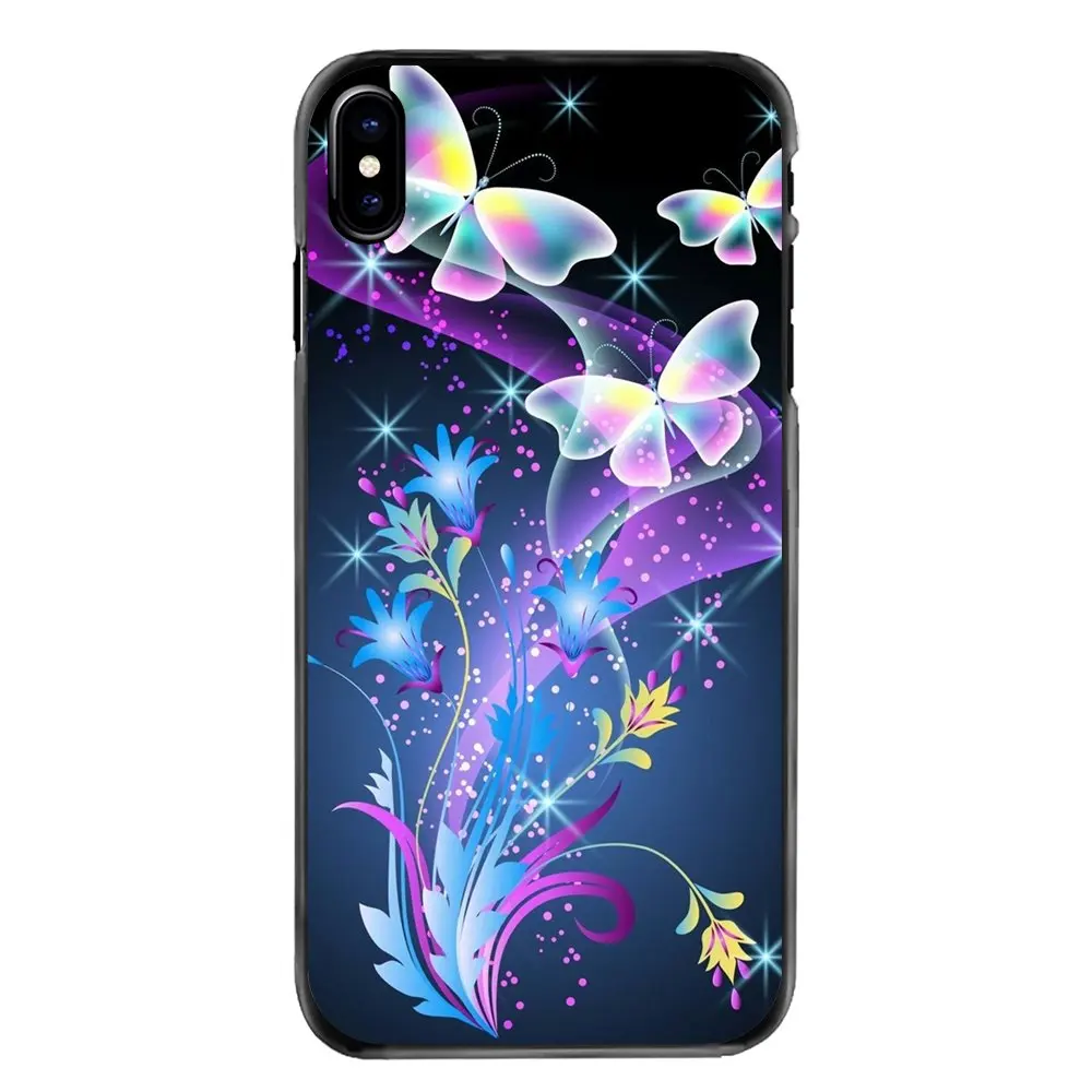 Для iPhone 4 4S 5 5S 5C SE 6 S 7 8 Plus X XR XS Max iPod Touch обои бабочка аксессуары для фона чехол