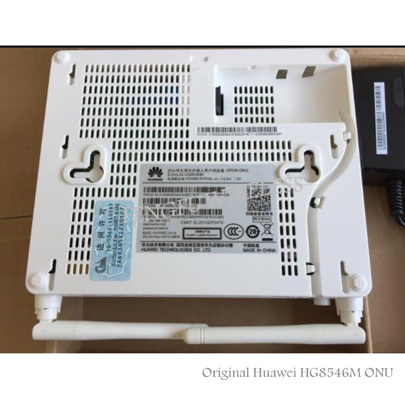 Бесплатная доставка Лучшая цена оригинальный HG8546M GPON ONU ONT с 1GE + 3FE Wi Fi английская