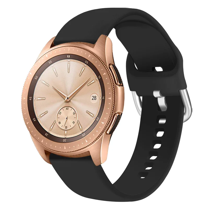 1 20 мм ремешок для часов R810 samsung Galaxy Watch Active 42 мм спортивный ремешок для часов huawei сменный Ремешок Браслет 91017 - Цвет ремешка: 1