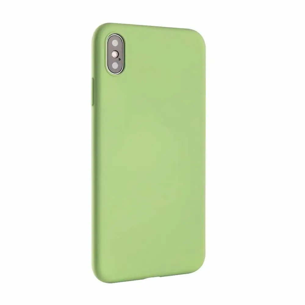 Green Роскошный ТПУ цветной чехол для телефона для iPhone 11 Pro 8 Plus 7 6 6S X XS Max XR противоударный матовый Мягкий силиконовый чехол-накладка - Цвет: Green