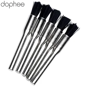 Аксессуары dophee Dremel в виде ручки, нейлоновая щетка dremel, щетка для заусенцев, полировочные колеса, Полировочная Полировка Для вращающегося инструмента dremel * 5