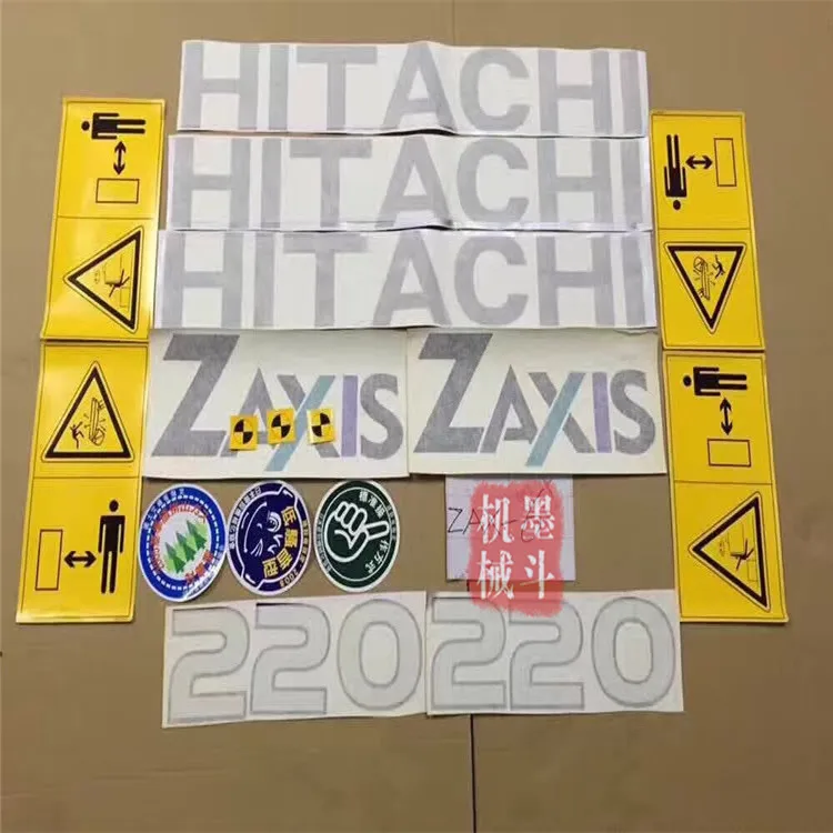 Hitachi zax70/120/200/230/270/330/470-6 полный стикер «экскаватор» наклейка земляных работ локомотив маркировочная машина экскаватор тяжелой машины