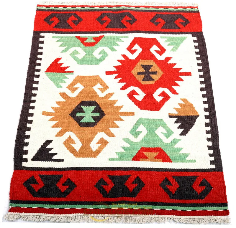 KILIM KILF афганистанская чистая шерсть ручной работы геометрические узоры