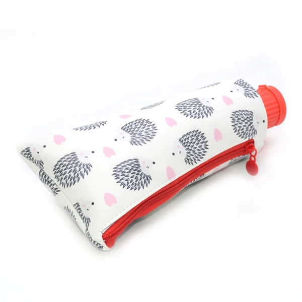 Hedgehog Pencil Case School Supplies Material Escolar Estojo Escola Kalemlik Kalem Kutusu Trousse Scolaire Stylo Pencilcase Toothpaste - Цвет: Hedgehog