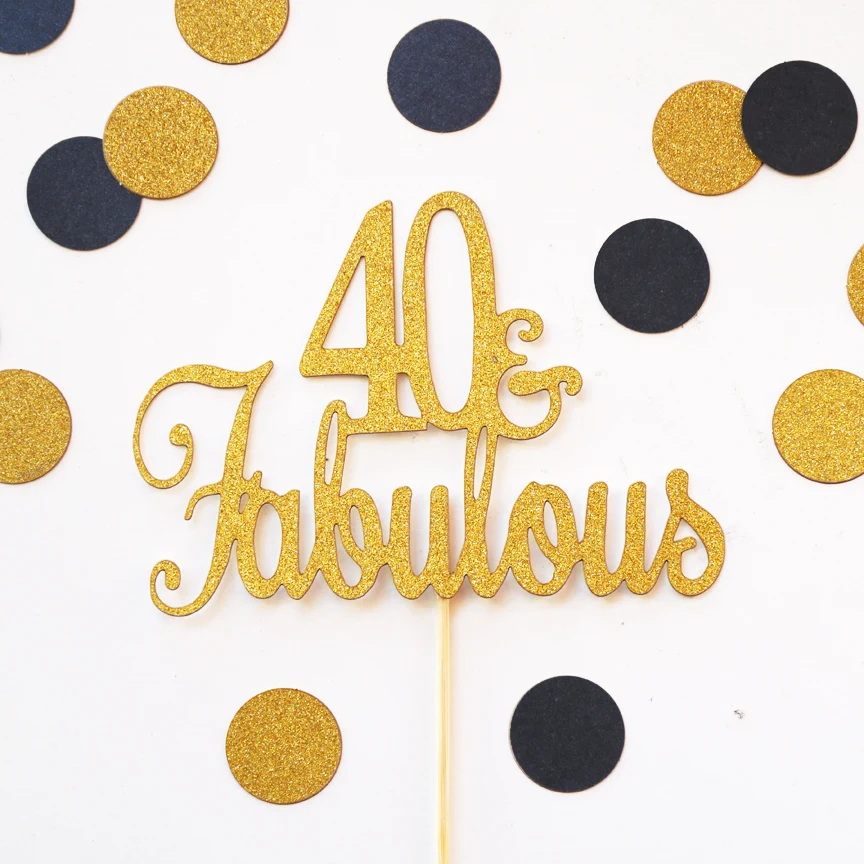 Сказочный Топпер для тортов 40 сказочных золотистых фотографий топпер торта на