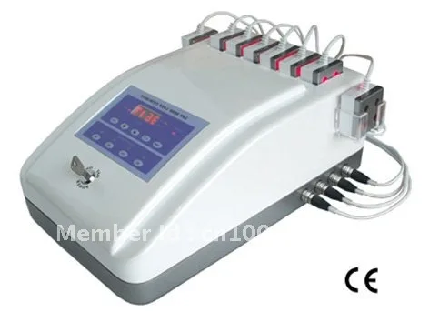 free delivery 650nm 8 paddle medical spa laser i- lipo(liposuction) body slimming loss weight fat burning machine |