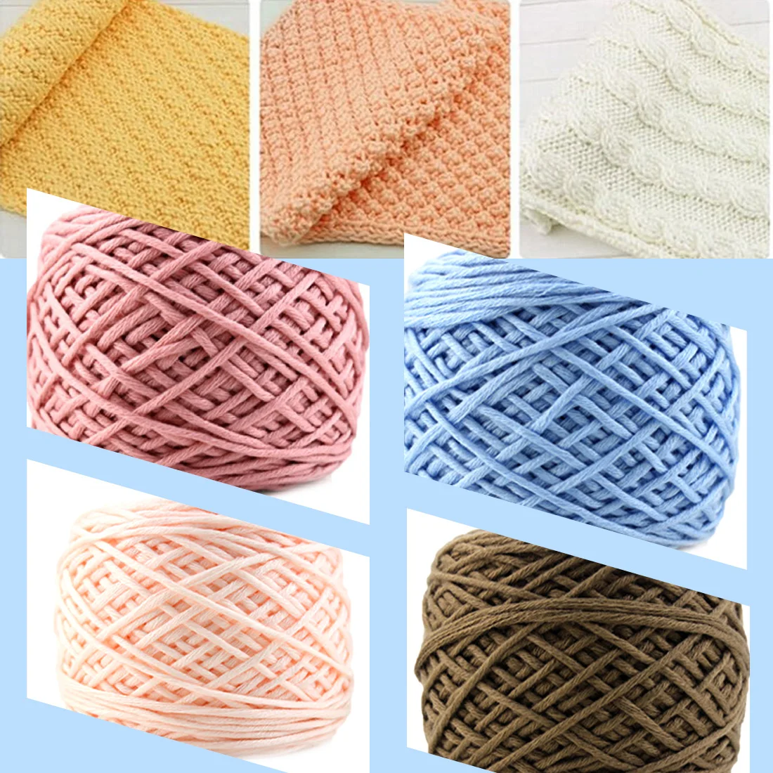 250 г/компл. DIY молочная хлопковая пряжа из Изделие из шерсти для детей пряжа для Вязание детская рука трикотажной пряжи вязать Одеяло нитки для вязания пряжа